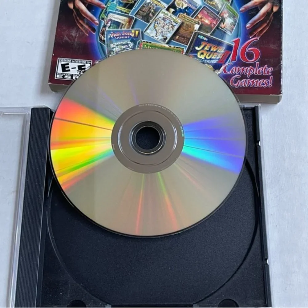 Mysterious Adventures 16 Games PC Games CD ROM E Everyone ESRB iWin Games 2012